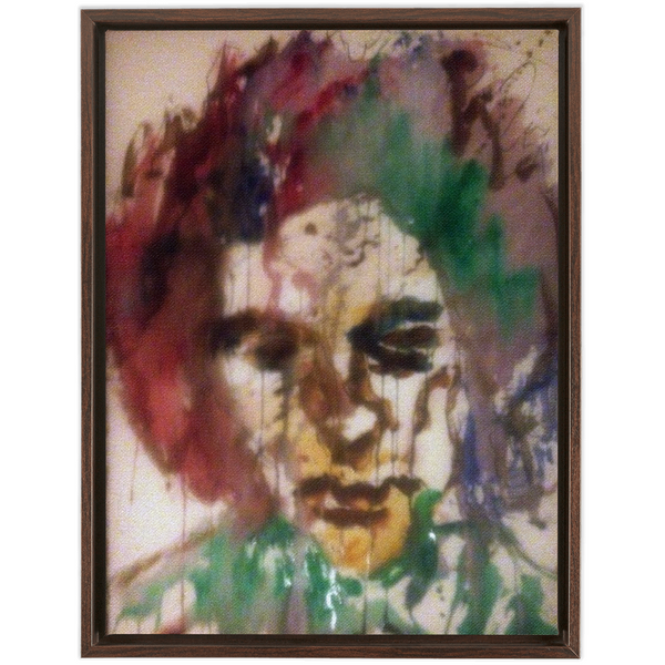 Abbie Hoffman - Framed Traditional Stretched Canvas