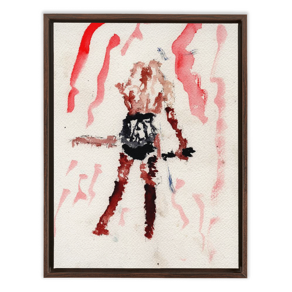 Demon Woman - Framed Canvas Wraps
