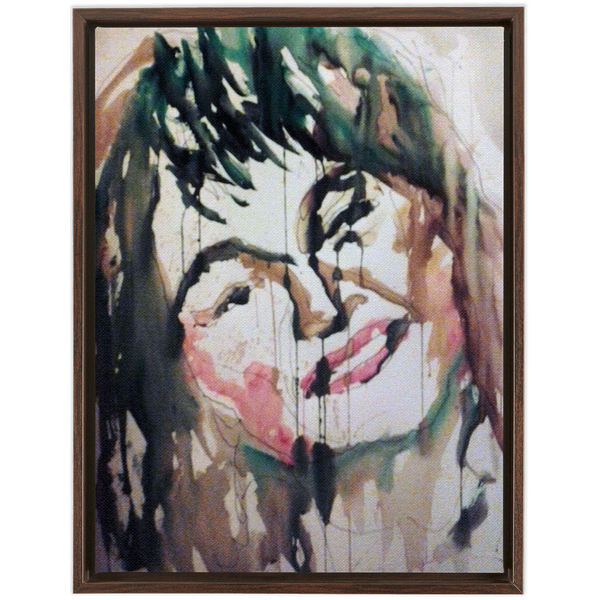 Roseanne - Framed Traditional Stretched Canvas