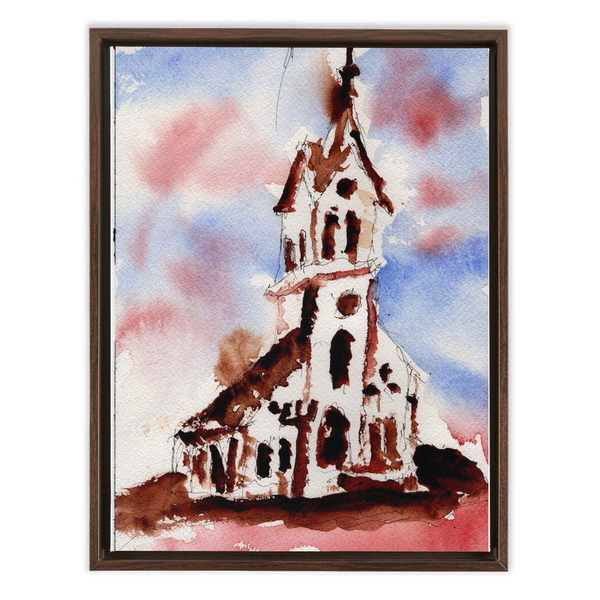Church - Framed Canvas Wraps