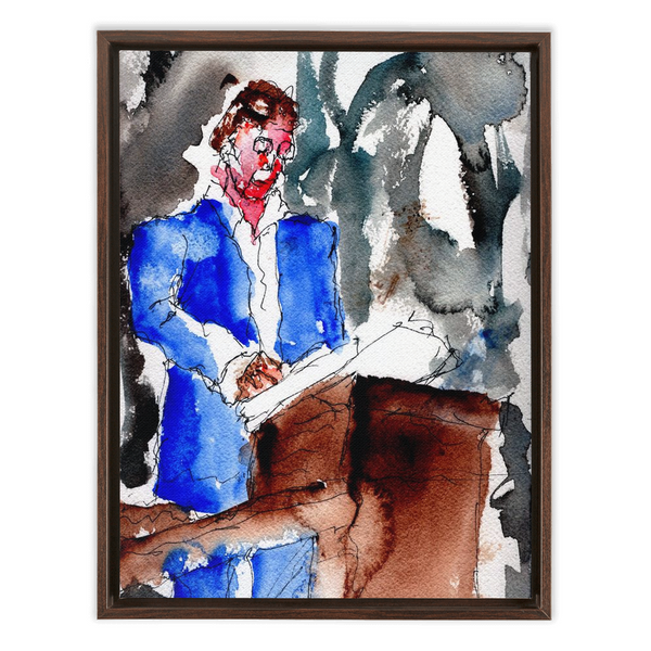 Preacher - Framed Canvas Wraps