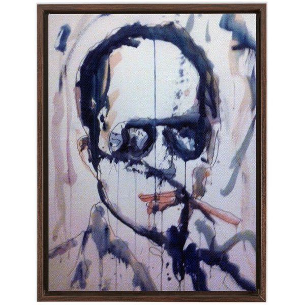 Hunter S. Thompson - Framed Traditional Stretched Canvas