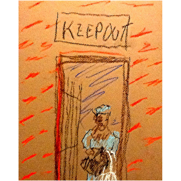 Keep Out! - Giclee Art Prints