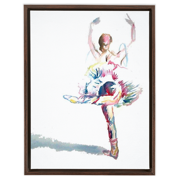 Ballerina - Framed Traditional Stretched Canvas