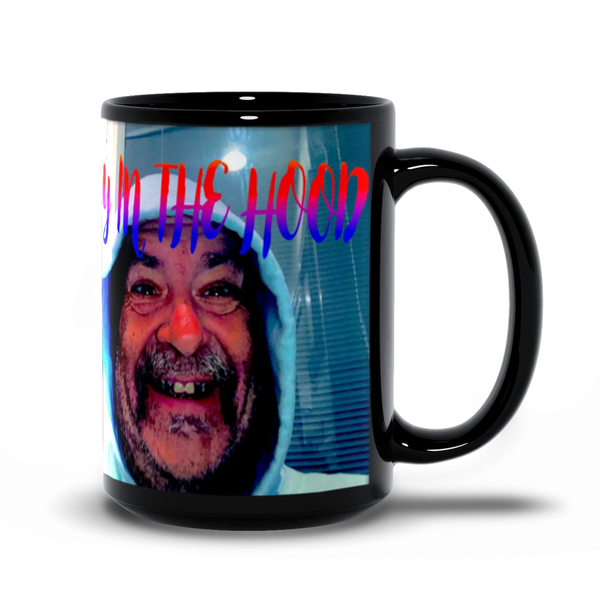 TODAY IN THE HOOD - Black Mugs