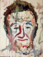 Open edition watercolor print of Robin Williams signed by artist - Dan Joyce art