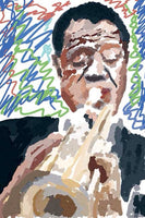 Louis Armstrong - The Jazz Series - Dan Joyce art